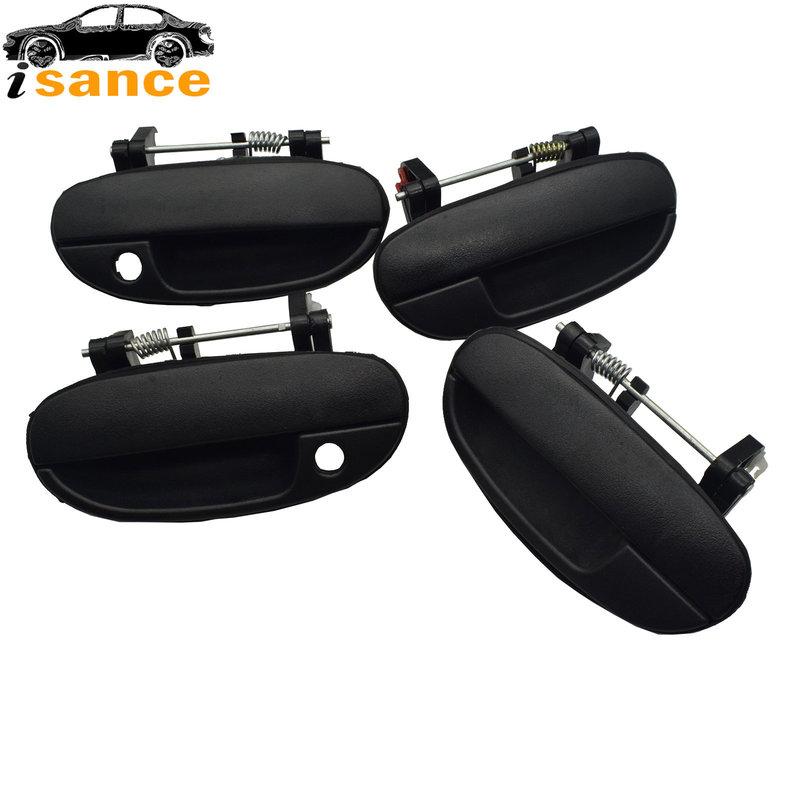 Новая черная передняя задняя левая правая внешняя ручка двери для Daewoo Lanos 1995-2002 96226249 96226250 96226329 96226330