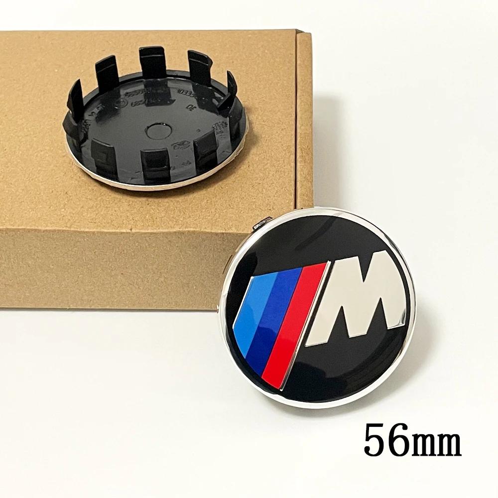 4pcs 68MM Blue White 56MM Car Wheel Center Hup Caps Wheel Cover For BMW E36 E39 E46 E60 E90 E90 F10 F30 G20 G21 G30 G11 F15 X5 1 GU1