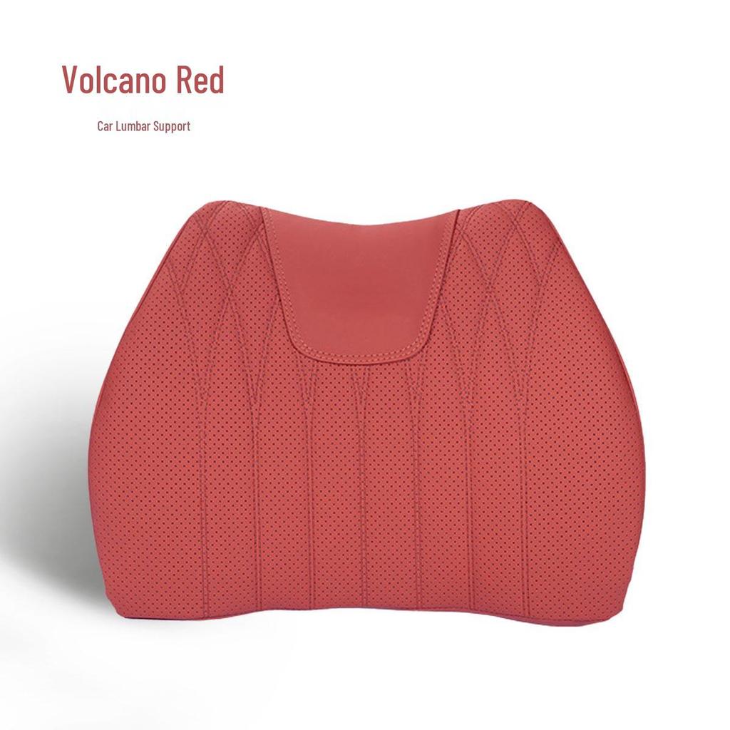 Подушка для поясничной поддержки из кожи наппа - Универсальная подушка сиденья из пены с памятью для всех сезонов