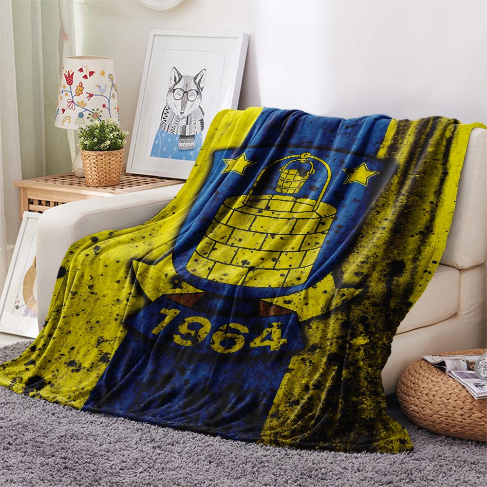 Племенной плед Brøndby IF, Высокое качество, Удобный для всех сезонов, Декор для дома, Тепло и уют