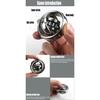 Upgraded EDC Metal Fingertip Gyro Gyroscope Hand Spinner Decompression Anti Stress Balance Rotator Toy Adult Kids Interest Gift