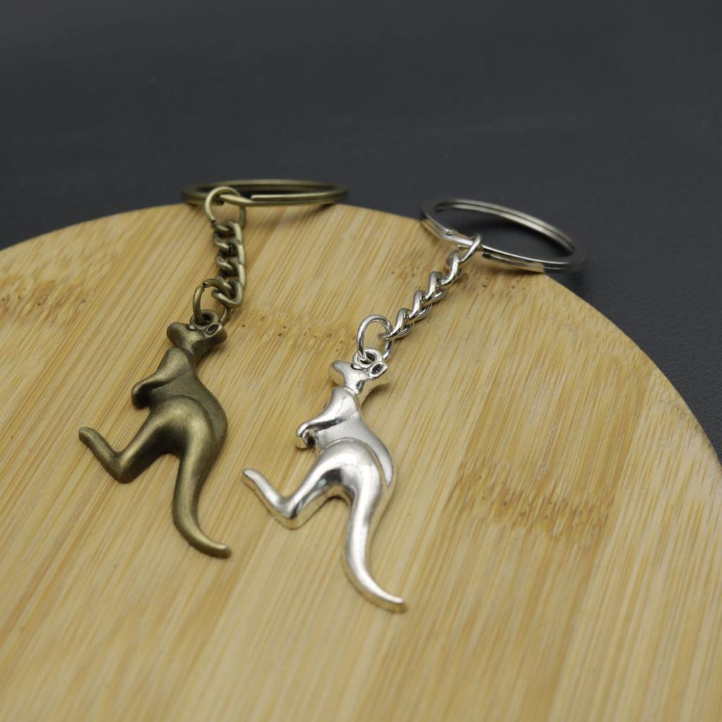 Hot Selling Jewelry, Minimalist Kangaroo Keychain Pendant