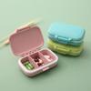 Mini Portable Pills Organizer Case 3 Grids PillBox Tablet Storage Container Weekly Medicine Pill's Box Pill Case Drug Dispense