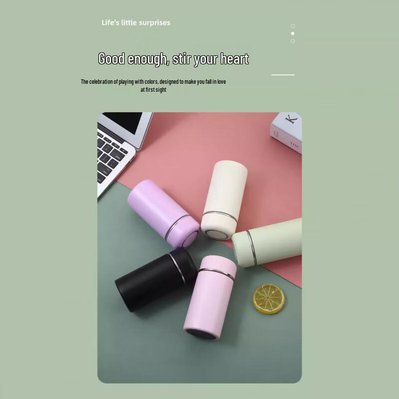 Мини-термокружка Shangqi из нержавеющей стали, портативная