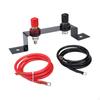 Battery Relocation Kit Cable and Mounting Bracket Premium Professional Jump Post Terminals