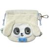 K Company Panshell X Sanrio Characters Fluffy Drawstring Bag Cinnamoroll PSA-FK-CN
