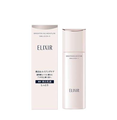 SHISEIDO Elixir Brigtning Emulsion осветляющая и увлажняющая эмульсия, 130 мл. - Тип II - мягкая, для нормальной кожи