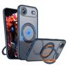 For iPhone Air Case Compatible with MagSafe TPU + Acrylic Kickstand Phone Cover