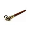 Nautical Brass Gout Head Handle Wooden Walking Stick