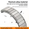 Оригинальный ремешок No Gaps Luxury Titanium для Huawei Watch GT 5 Pro Металлический браслет для Huawei Watch GT5 Pro Специализированный ремешок для часов