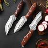 Кованый обвалочный нож из нержавеющей стали, бытовой многоцелевой нож для нарезки, нож для убоя рыбы