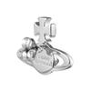 VIVIENNE WESTWOOD Серьги-пусеты Mayfair с рельефом, инкрустированные кристаллами Сатурна, Женские серьги Серебро Лаванда Латунь 62010029-02W287-MY