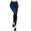 Slim Women Faux Denim Jeans Printing Leggings Casual Women Clothing Pencil Pants