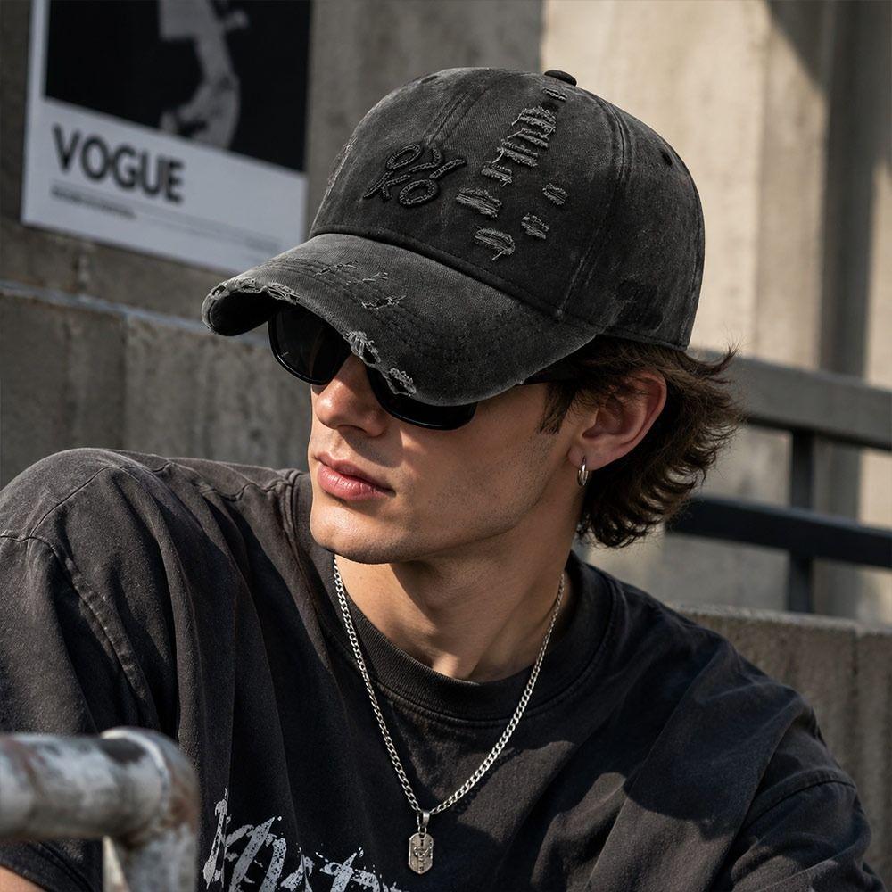 Cotton Baseball Cap Breathable Snapback Hat Casual Visor for Men Women