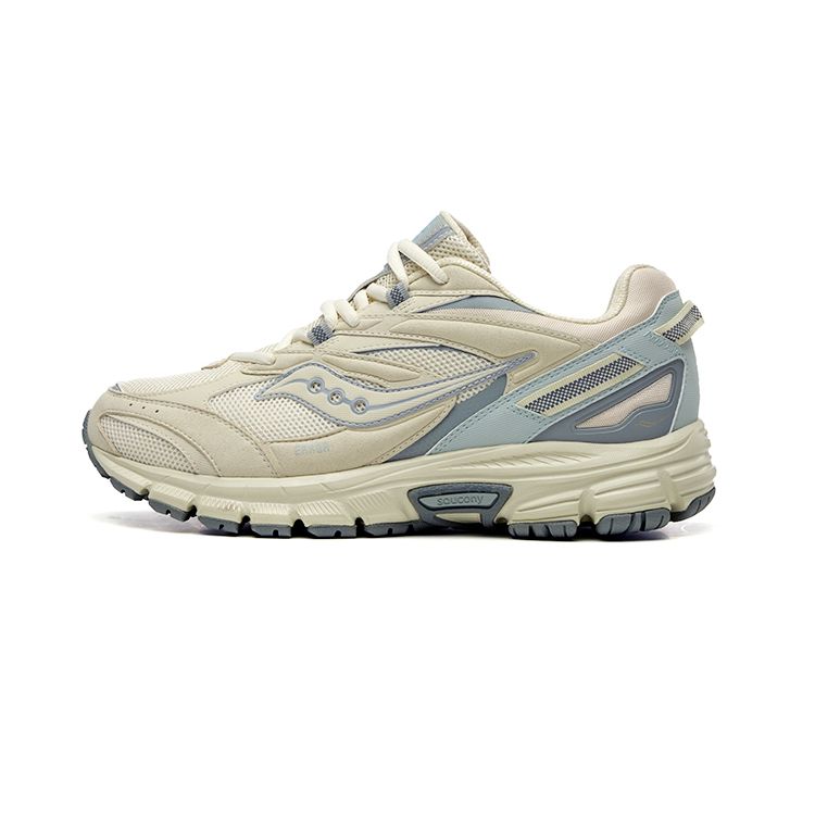SAUCONY Cohesion 2K Retro Cushioning Non-Slip Durable Low-Top Casual Running Shoes Unisex Sneaker Beige S79016-7