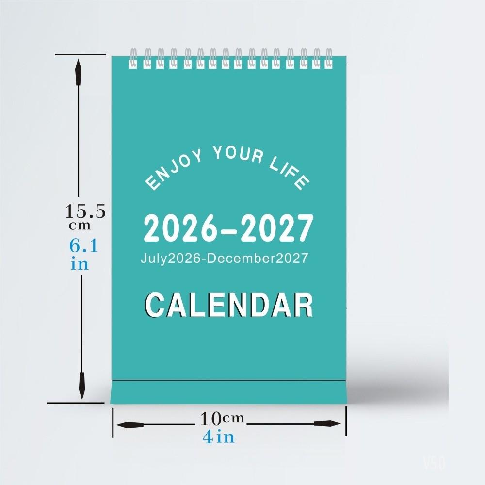 Monthly Planner Mini Desktop Calendar Portable Memo Planner Standing Desk Calendar Desk Decoration