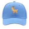 Cute Cartoon Goat Character Illustra Hip Hop hat Fashion Outdoor Sports Sandwich Baseball Cap