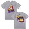 Pop Star Hannah Montana 20Th Anniversary Logo T-shirts Men Women Fashion Trend Aesthetic T Shirt Cotton O-Neck Hip Hop T-shirt