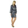 Bimba Women Short Satin Getting Ready Robe Bridesmaid Kimono Sleeve Coverup