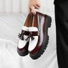 Мужская обувь Business Casual из кожи на толстой подошве, лоферы с кисточками, платформа, увеличение роста, модные, удобные, для свадьбы, вечеринки