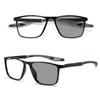 TR90 Frame Photochromic Glasses Lightweight Anti-Blue Light  Glasses Myopia Eyewear  Men Women