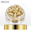 HOUMAI Water Condensation Time Moisturizing Placenta Essence Nourishing Shrink Pore Refreshing Chicken Drumstick Capsule Original Solution