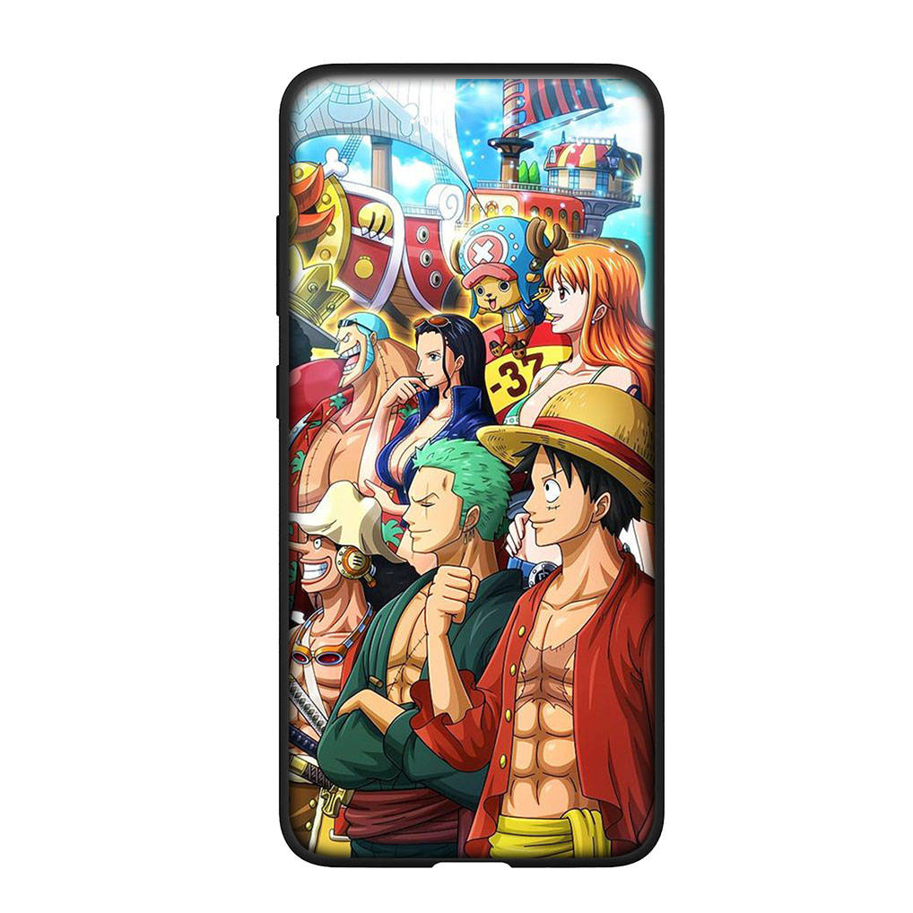 For Samsung Galaxy S24 S23 iPhone 16 15 14 Xiaomi Redmi Note 13 12 11 8Plus 9 Pro Max X XR Phone Case Lovely Roronoa Zoro One Piece Luffy OPPO Huawei