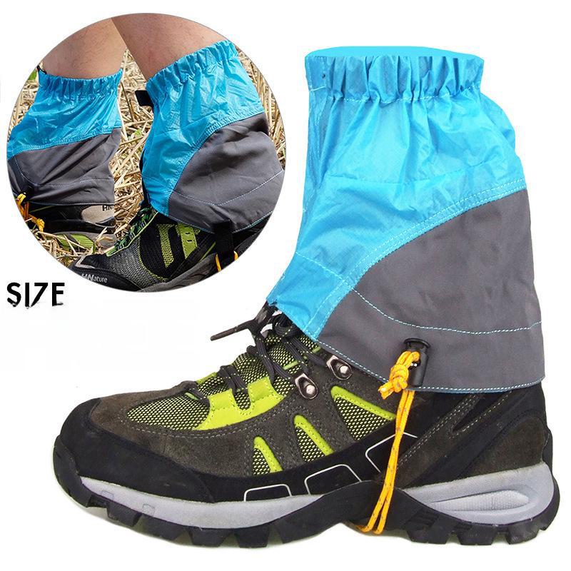 Водонепроницаемые, износостойкие походные гетры — защита от песка и снега, легкий нейлон с силиконовым покрытием.