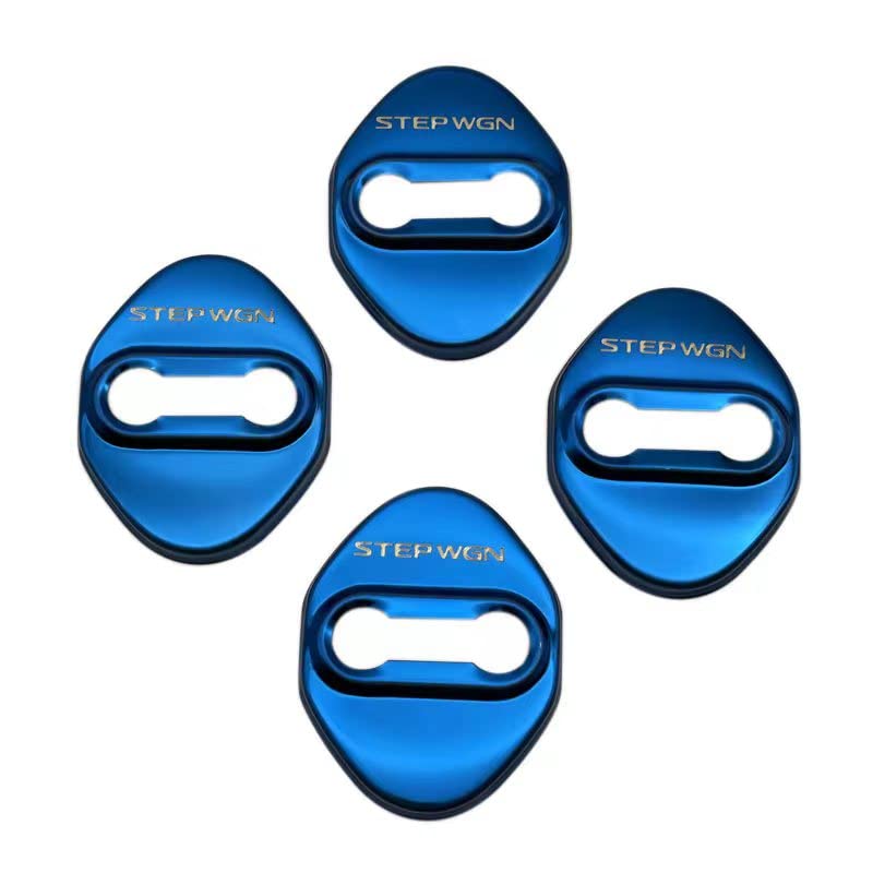 TADOKAPATU Honda New Step Wagon RP Series Striker Cover Door Lock Cover Plated Accessories Interior Parts Stainless Steel 4PCS Easy Installation Ho