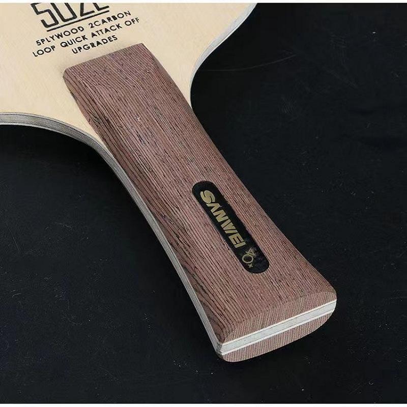 Оригинальная SANWEI 502E 5 слоев древесины+2 слоя карбона OFF++ тренировочная оригинальная SANWEI лезвие для настольного тенниса ракетка для пинг-понга бита весло