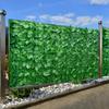 1M/3M Green Plants Fence Leaf Balcony  Screen Ivy Wall Artificial Leaf Screening Roll  Indoor Use