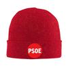 Унисекс Взрослые Шапки с Логотипом PSOE Педро Санчес Испания Y2K Крутая Вязаная Шапка Осенние K-pop Кепки Графичные Теплые Шапки-бини