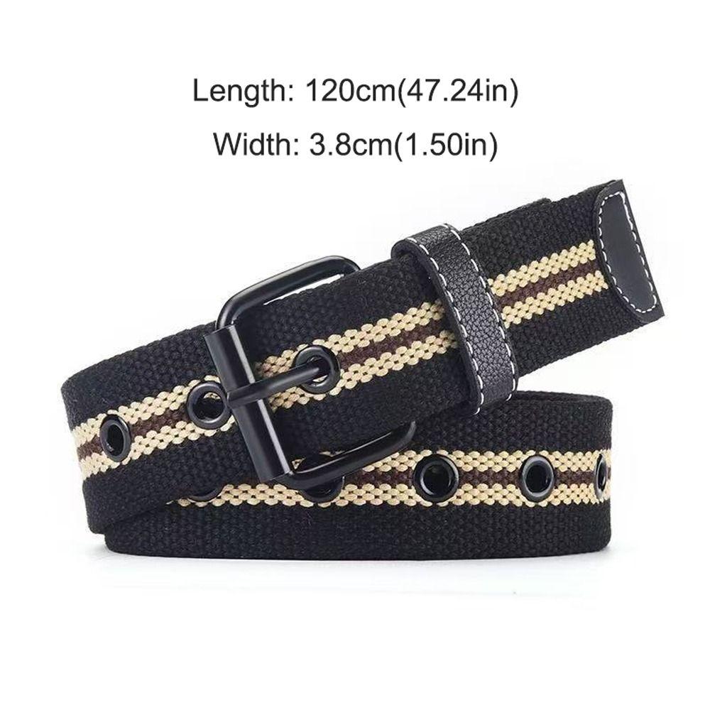 Модные ремни с пряжкой из сплава, дышащий плетеный пояс, нейлоновый холщовый ремень для занятий спортом на открытом воздухе