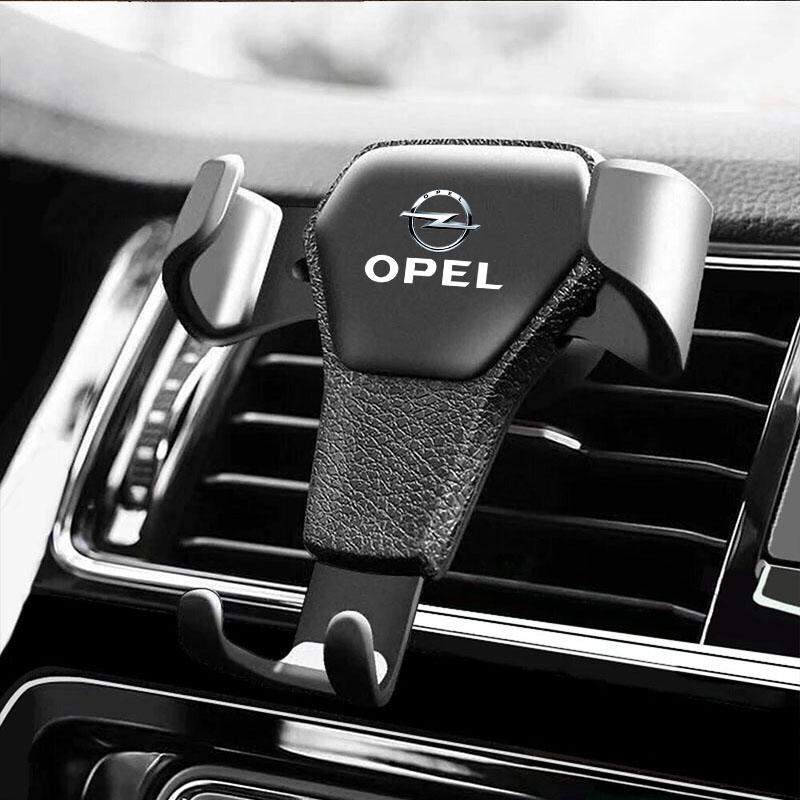 Gravity Car Mount GPS Phone Holder Vent Clip Installation For Opel Astra Grandland Corsa Mokka Frontera Insignia Zafira Vivaro LA7