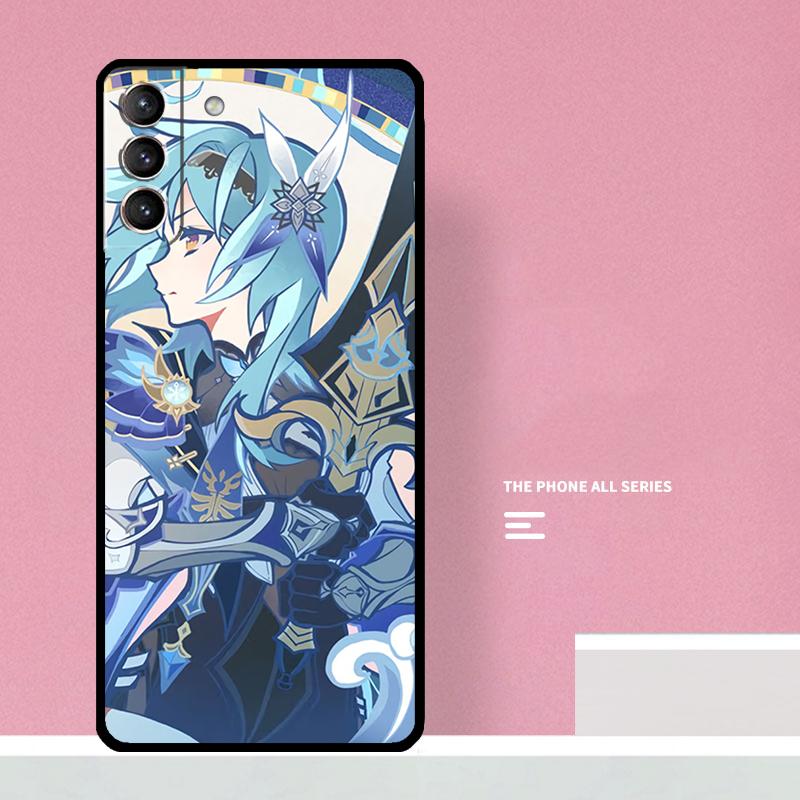 Чехол для телефона Genshin Impact Eula для Samsung Galaxy S25 S26 Ultra S20 S21 S22 S23 S24 S10 Plus S25 FE Обложка Coque