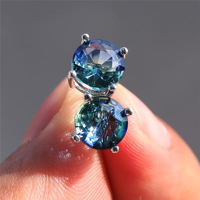 Сережки для женщин, с турмалином