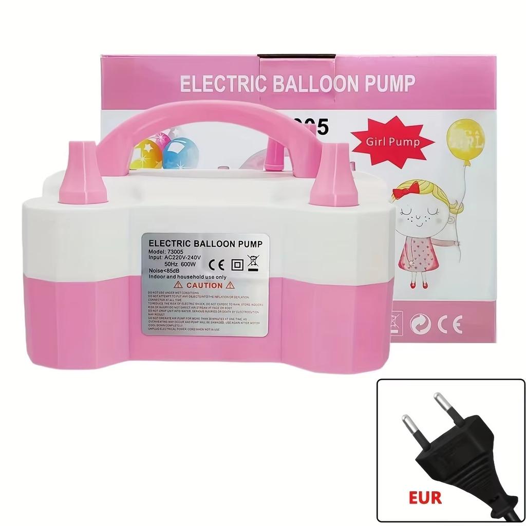 Electric balloon pump balloon blowing machine air pump double hole automatic air pump inflatable balloon machine wedding room ba