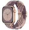 Эластичный плетеный нейлоновый ремешок для Apple Watch Series 4-10 и Ultra 2
