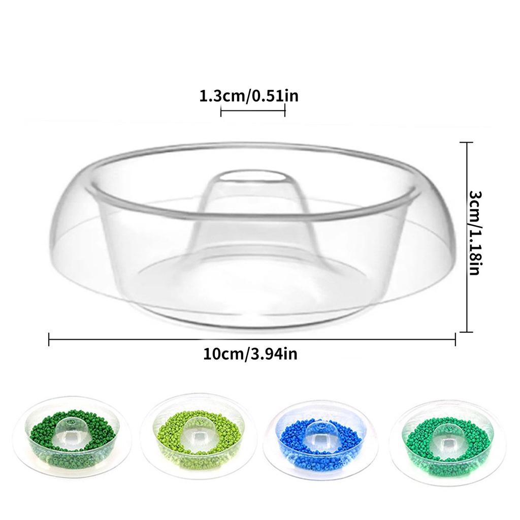 Quick Changed Trays Bead Organizer Trays Beading Bowls Set Jewelry Crafting Accessory Quick Trays Replacement Trays