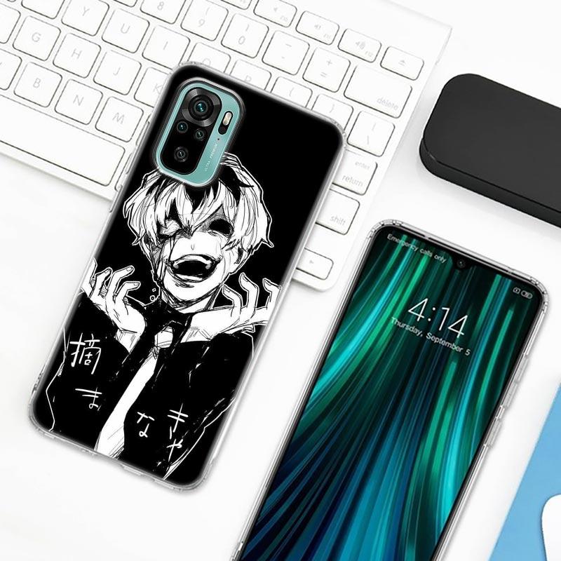 Чехол для телефона «Токийский вурдалак Канеки Кен» с аниме для Xiaomi Redmi Note 9s 8 11 9 10 Pro 10s 11s Note 9s 8Pro K40, чехлы с прозрачным чехлом Fundas
