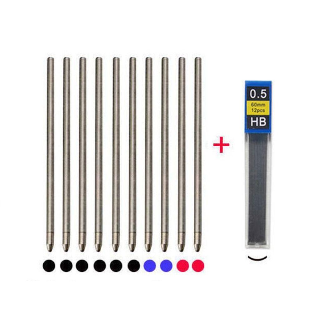 4 in 1 Gravity Sensing Pen 3 Colors Ink Ballpoint Pen High Quality Signature Pen School Office