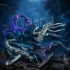 Fine Workmanship Figure 3D Printed Sea Monster Toy, Multi-Joint Articulated Figure, Flexible Mythical Deep Creature Creative Office Ornament