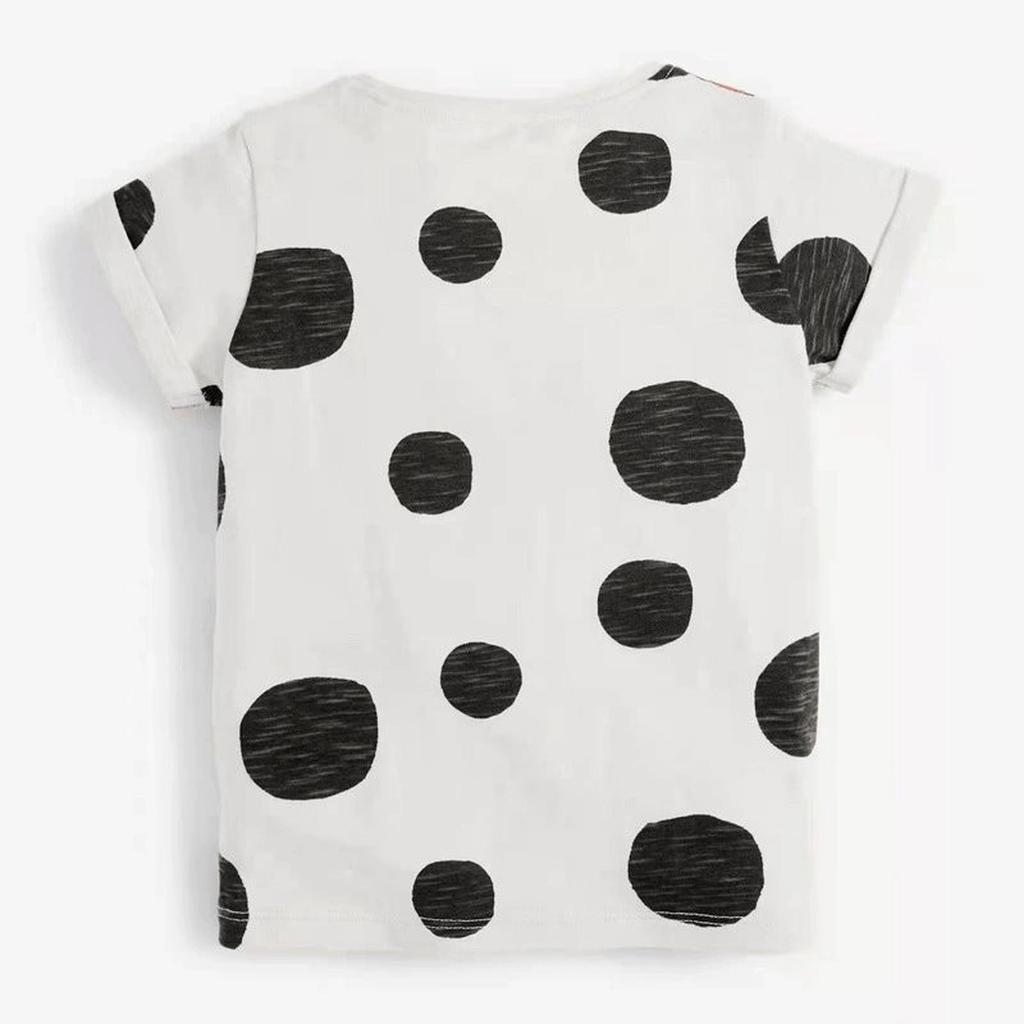 Летняя милая базовая футболка для девочек - Детский топ для многослойности