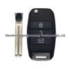 Складной корпус автомобильного ключа Hyundai с 3 кнопками