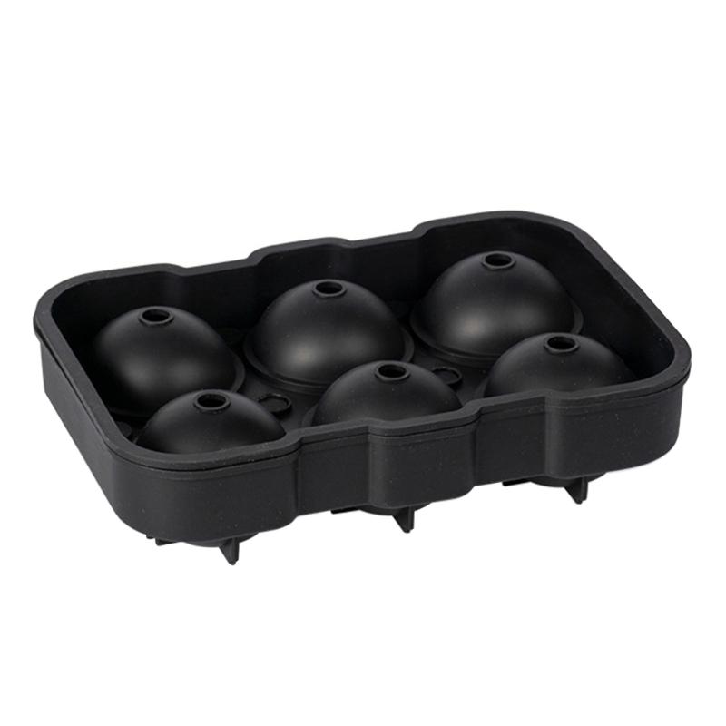 Ice Balls Maker Reusable Ice Cube Tray Easy Release Silicone Square Round Ice Cube Tray for Whiskey Cocktails Bourbons