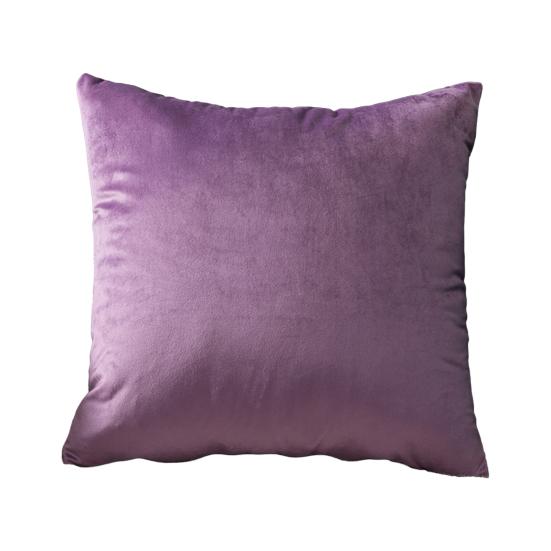 Solid Color Velvet Pillow Cover, Soft Plush Throw Pillow Case, 17.7x17.7 Inch Smooth Velvet Cushion Cover for Sofa, Bed, Office, Cozy Home Decor