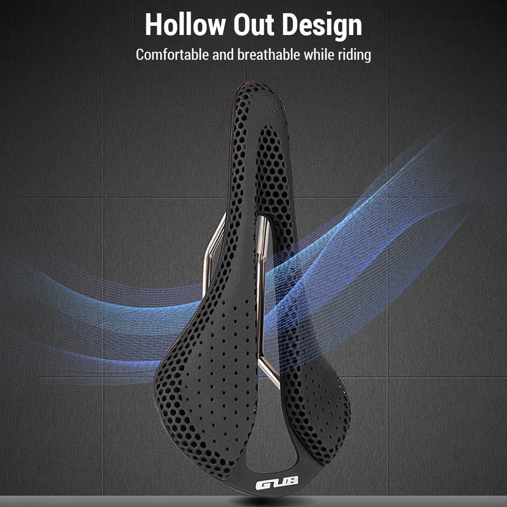 Велосипедное сиденье с 3D-печатью, легкое полое велосипедное седло для горных шоссейных велосипедов