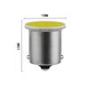 10 шт. COB S25 P21/5 Вт 1156 bay15d 12 В белые светодиодные автомобильные реактивные лампы для автофургона, задние указатели поворота, стоп-сигналы