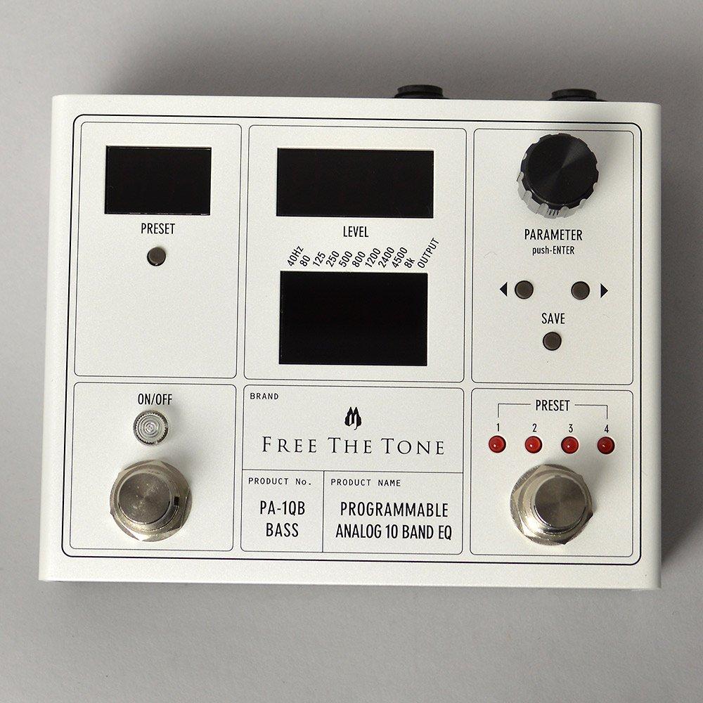 Free The Tone PROGRAMMABLE ANALOG 10 BAND EQ Bass Effector PA-1QB