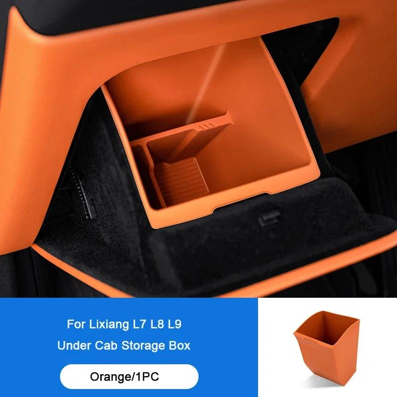 For LI LiXiang L7 L8 L9 2022 2023 Car Storage Box Under The Driver's Cab Interior Storage Box Fit Leading Ideal L7/L8/L9